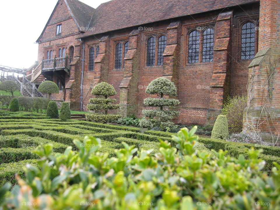 Garden, House, Architecture, Building, Old