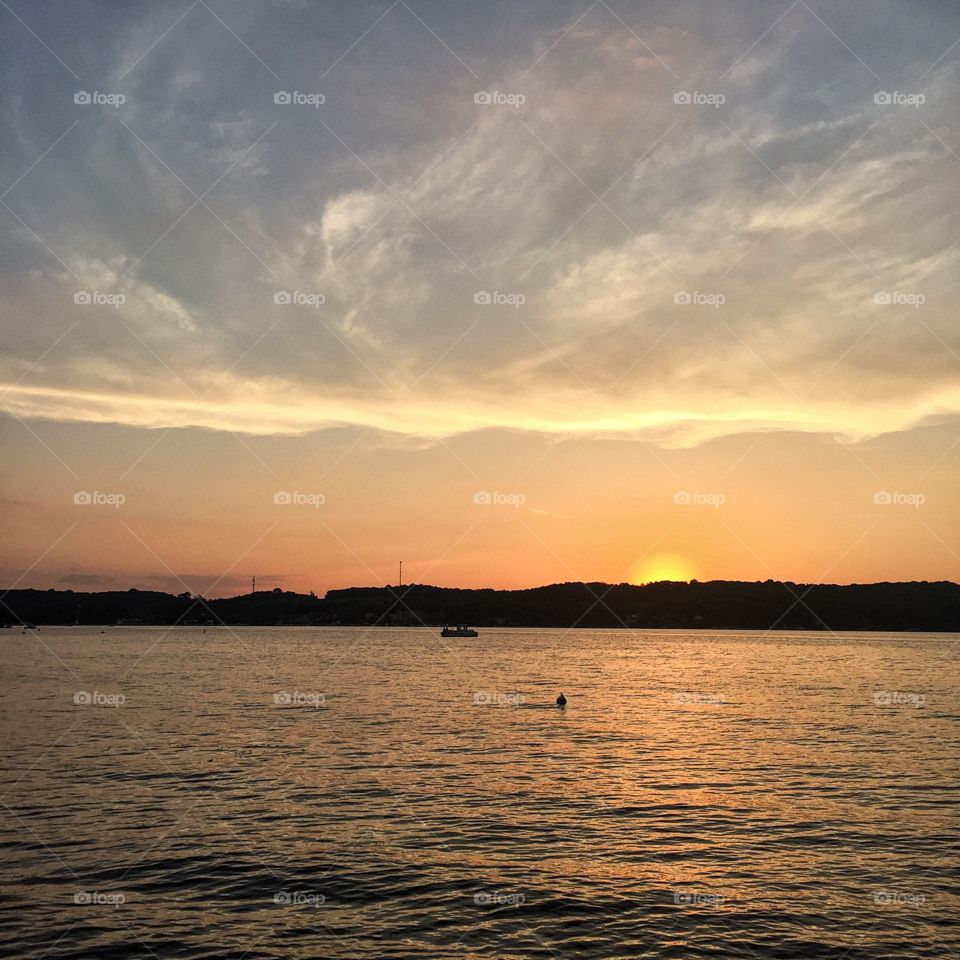 A gorgeous walk around the lake to stay loose ahead of Saturday's race. 