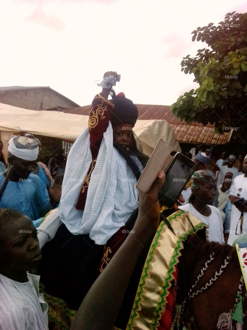 during sallah festivals in Nigeria