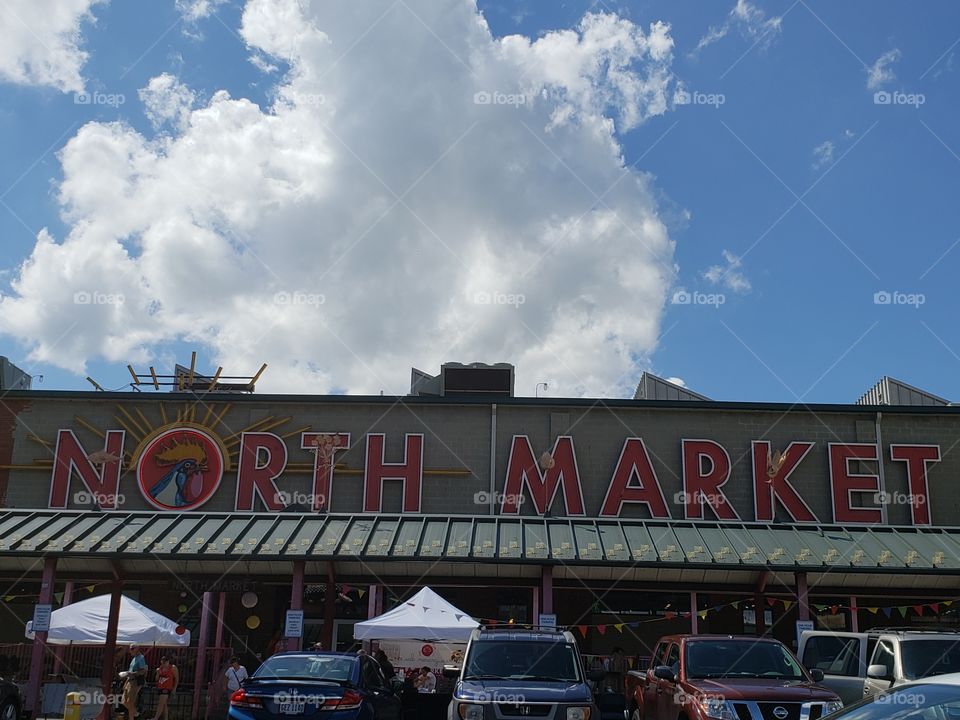 North Market sign