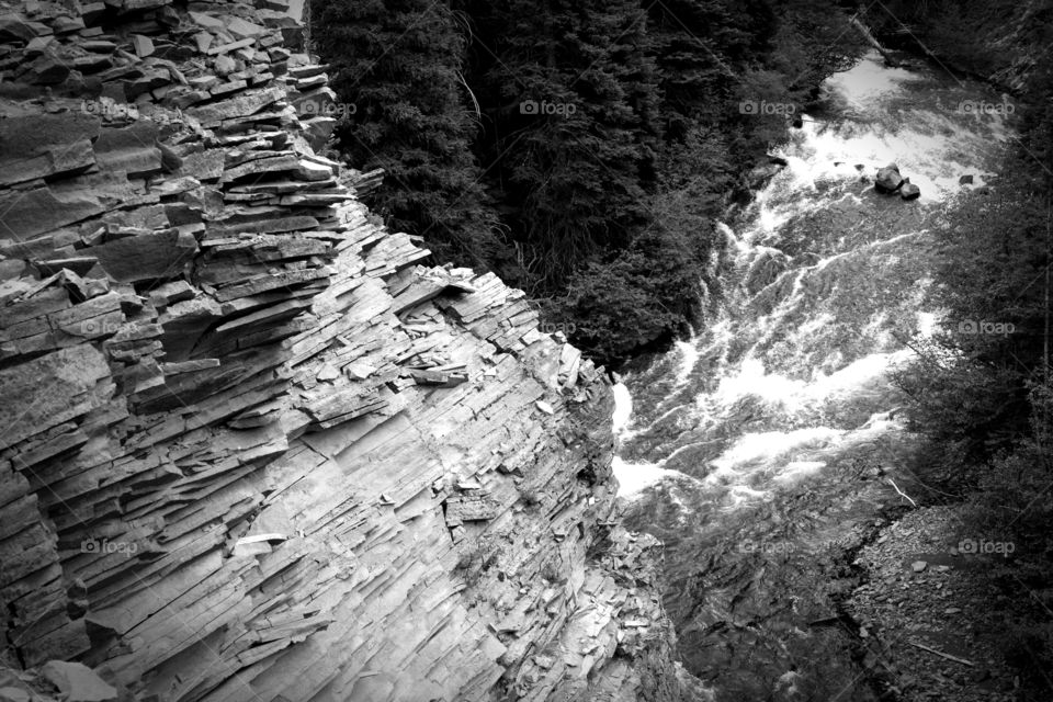 Rock slides and rapids