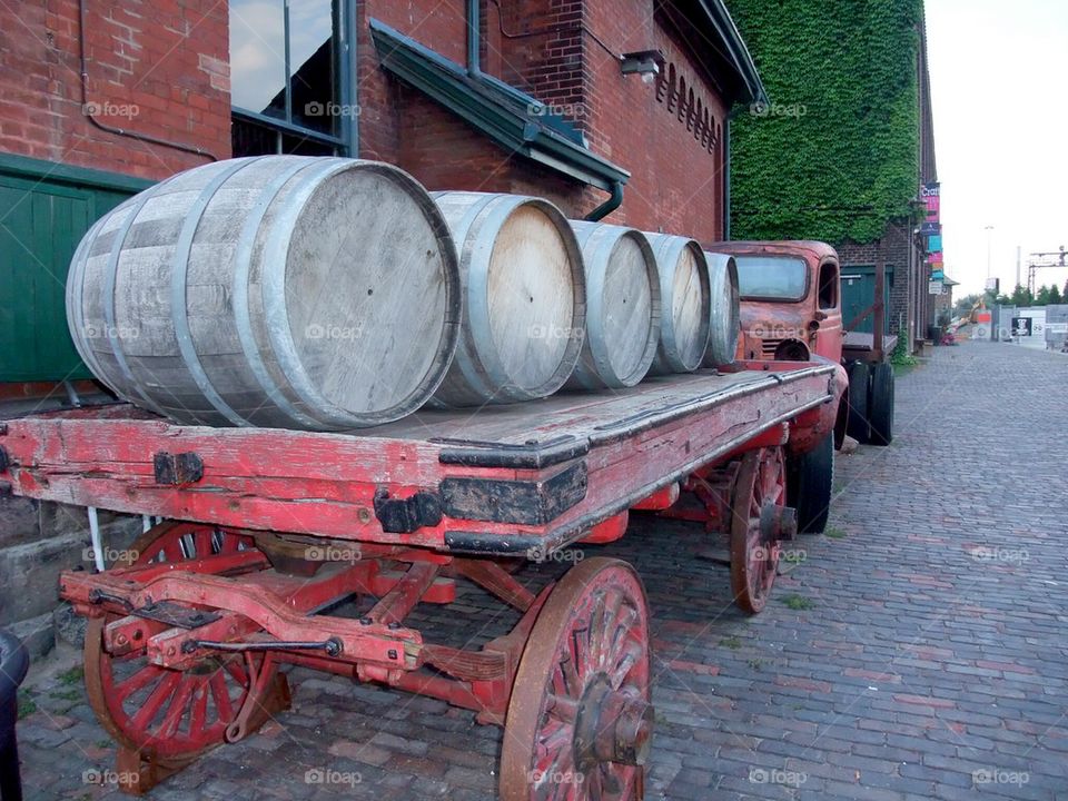 Brewery wagon