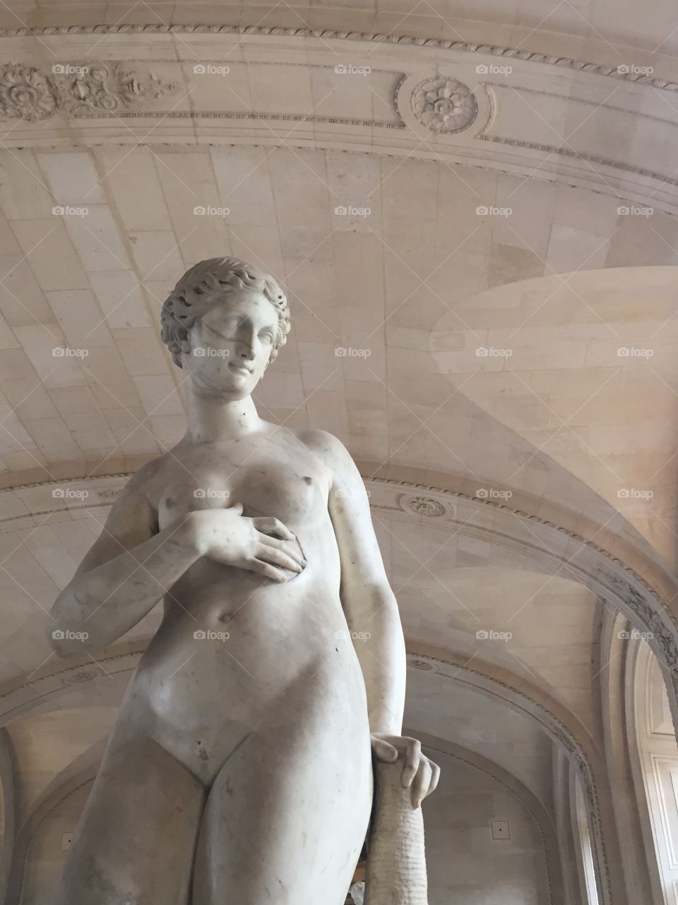 Statue in the Louvre. Statue in the Louvre.