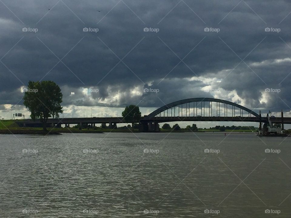 Bridge over river