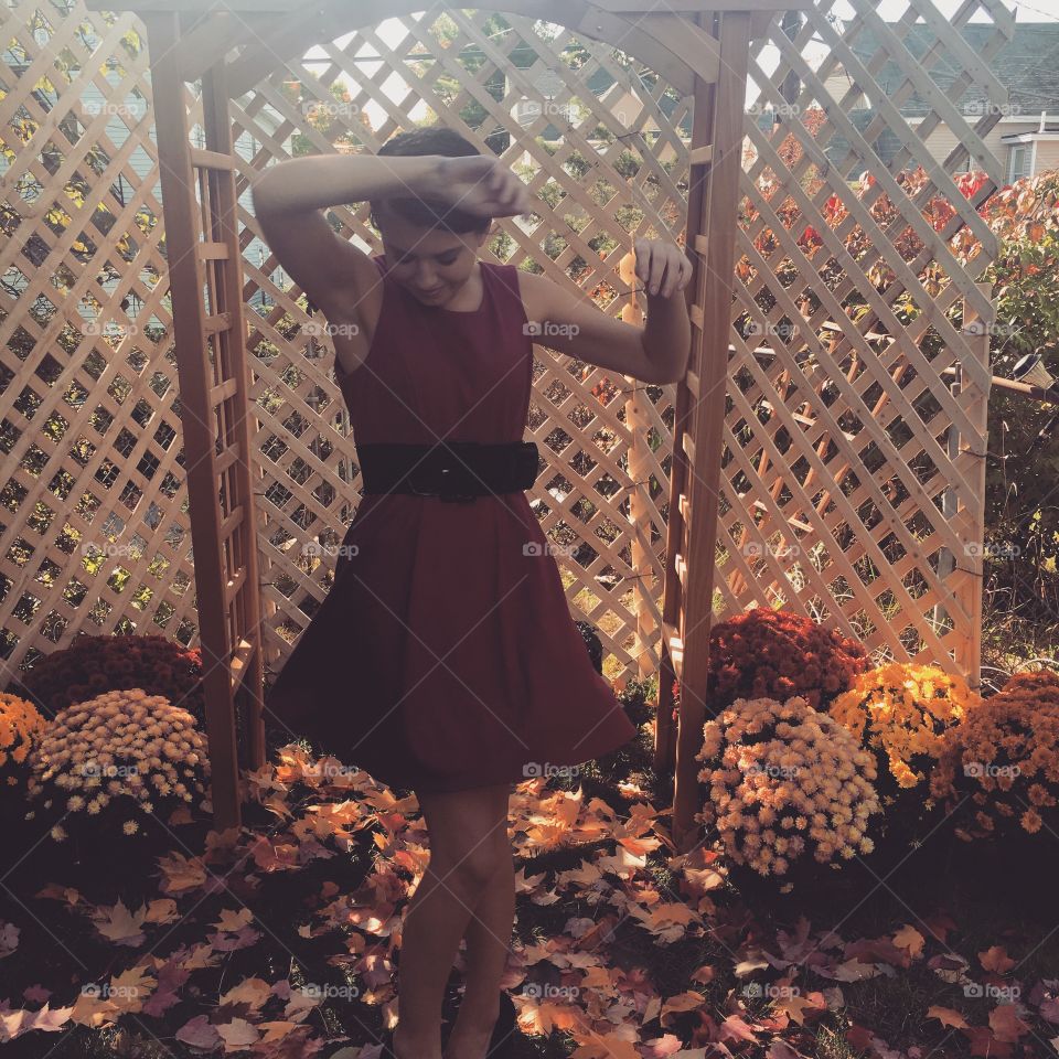 Dancing in the fall 