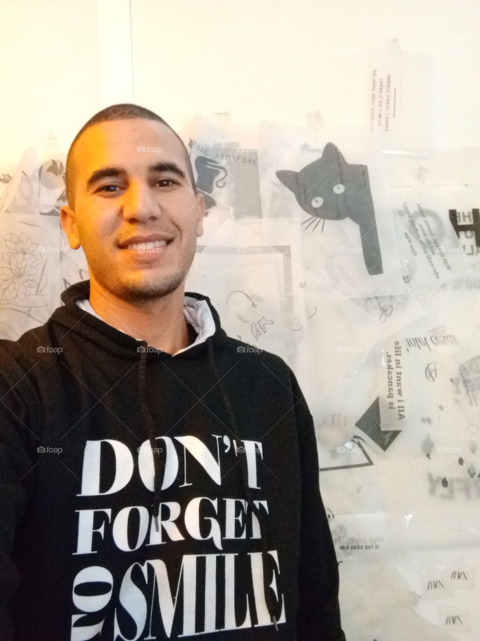 Don't forget to smile