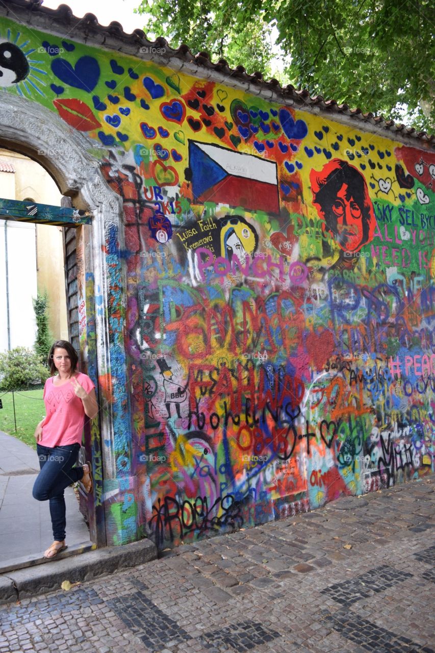 The John Lennon Wall 💗