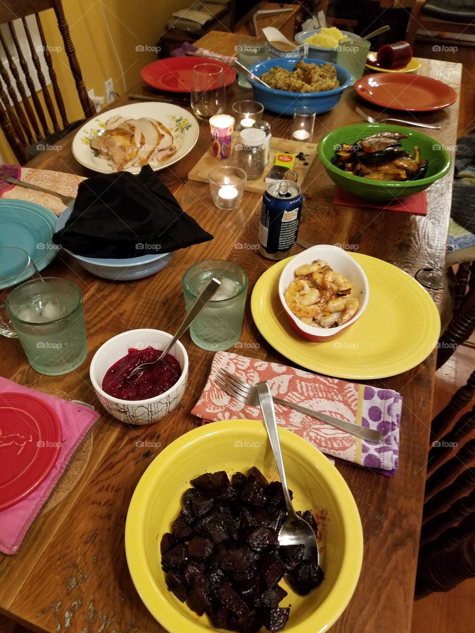 Food, No Person, Table, Wood, Fruit