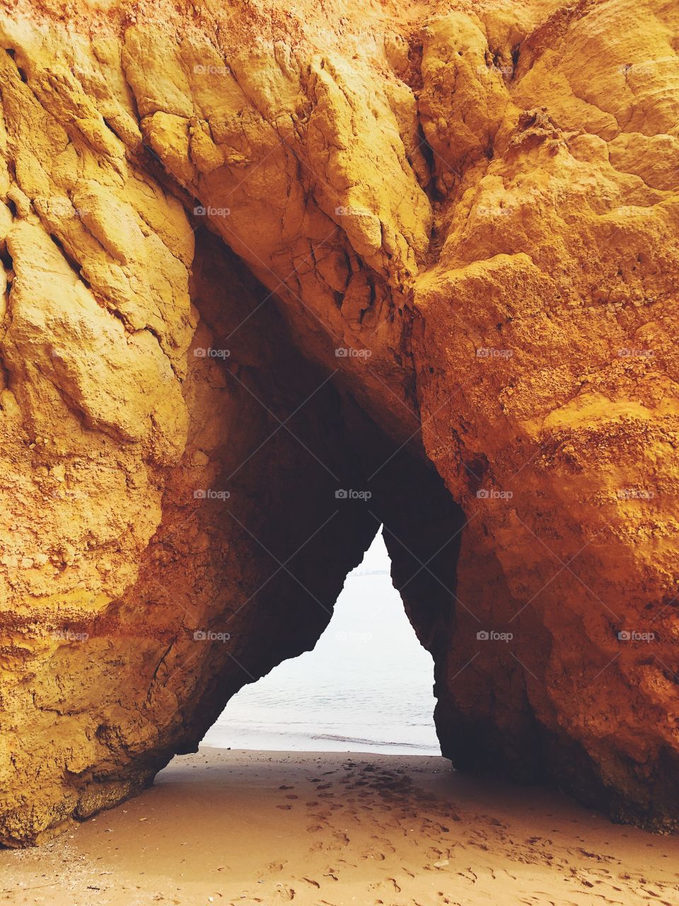 Rocks in Lagos, Algarve, Portugal 