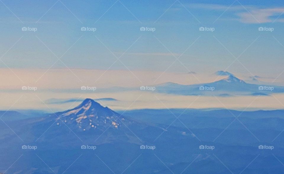 A view from above /Mt Hood