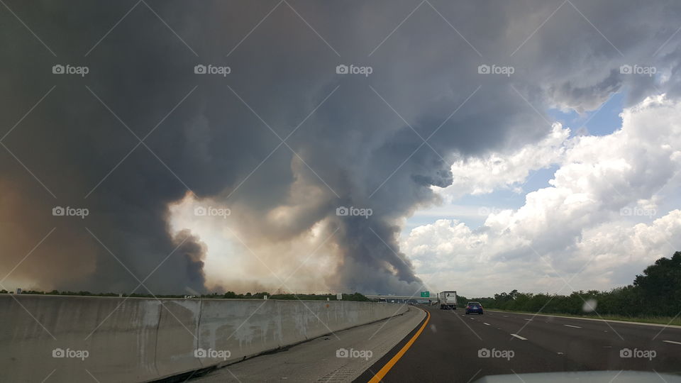 wildfire in Florida