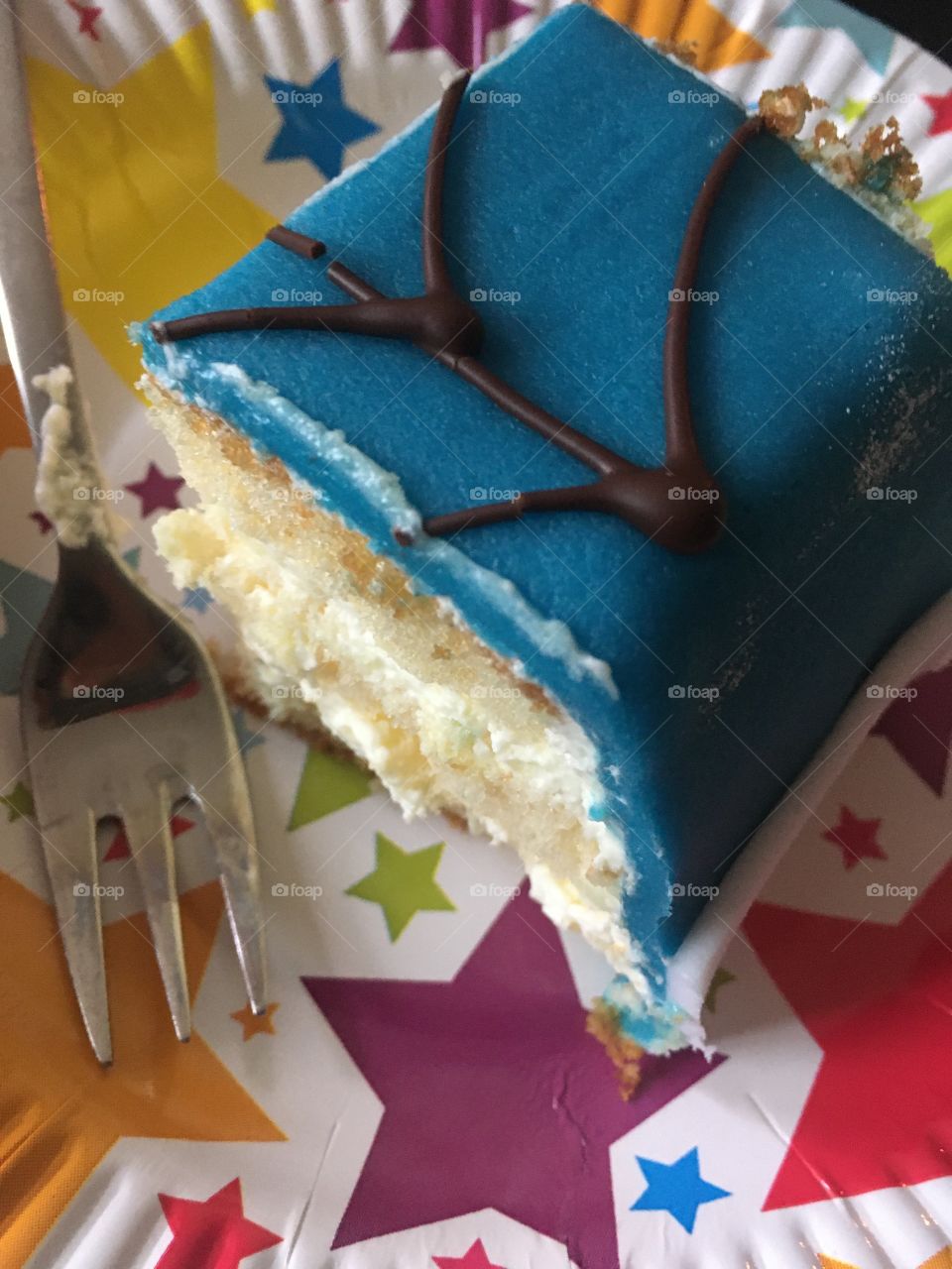 Birthday cake boy blue 