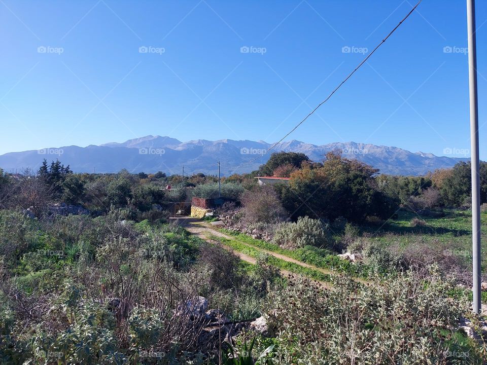 Crete landscape.