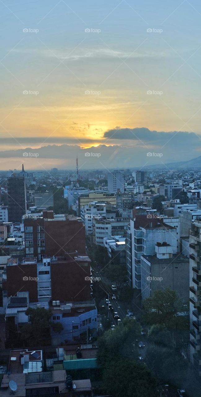 sunstmet in Mexico city