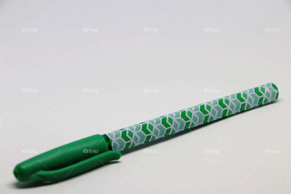 Green pen