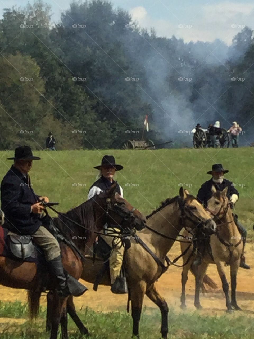 U.S. Civil War Reenactment: Mississippi