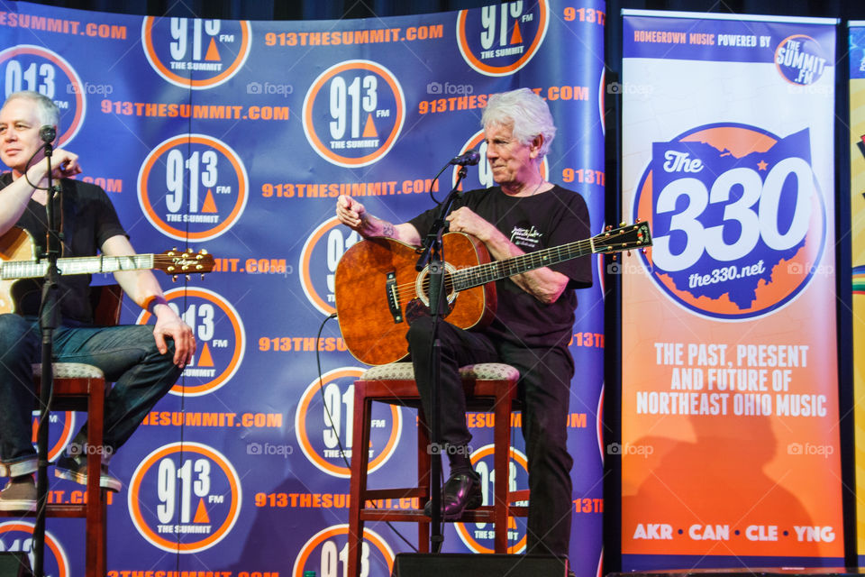 Graham Nash, Co-founder of The Hollies, and Crosby, Stills, Nash, and Young.