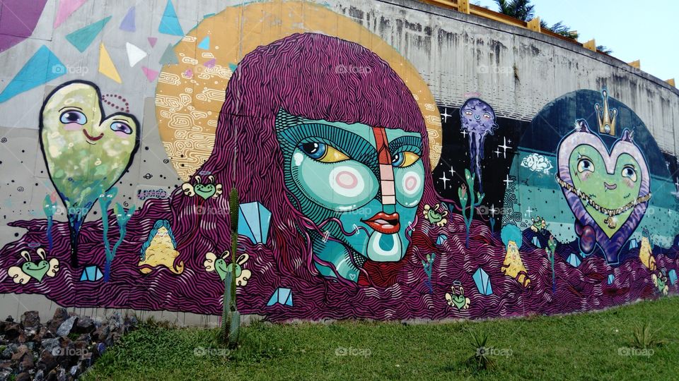 Graffiti in Medellín, Colombia