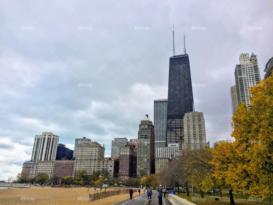 Chicago skyline 