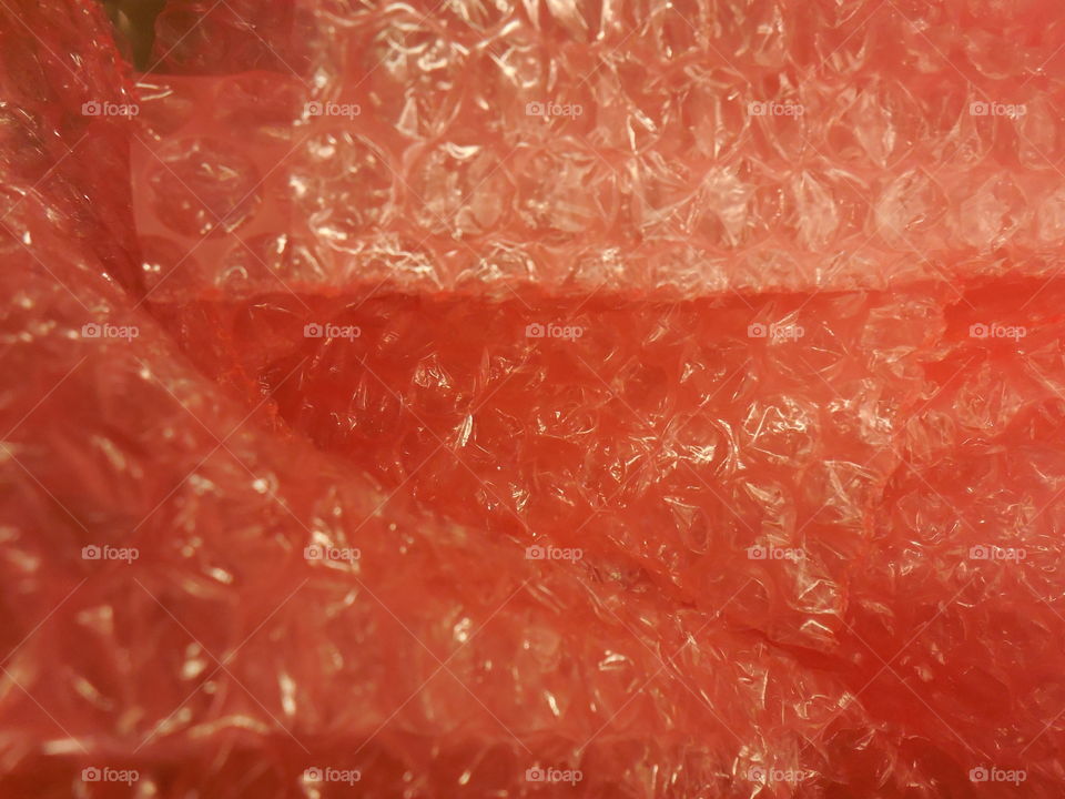 pink bubble wrap