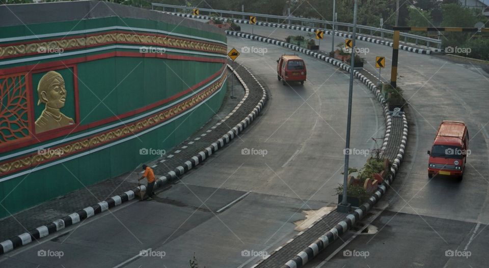 accidentally orange in lockdown town