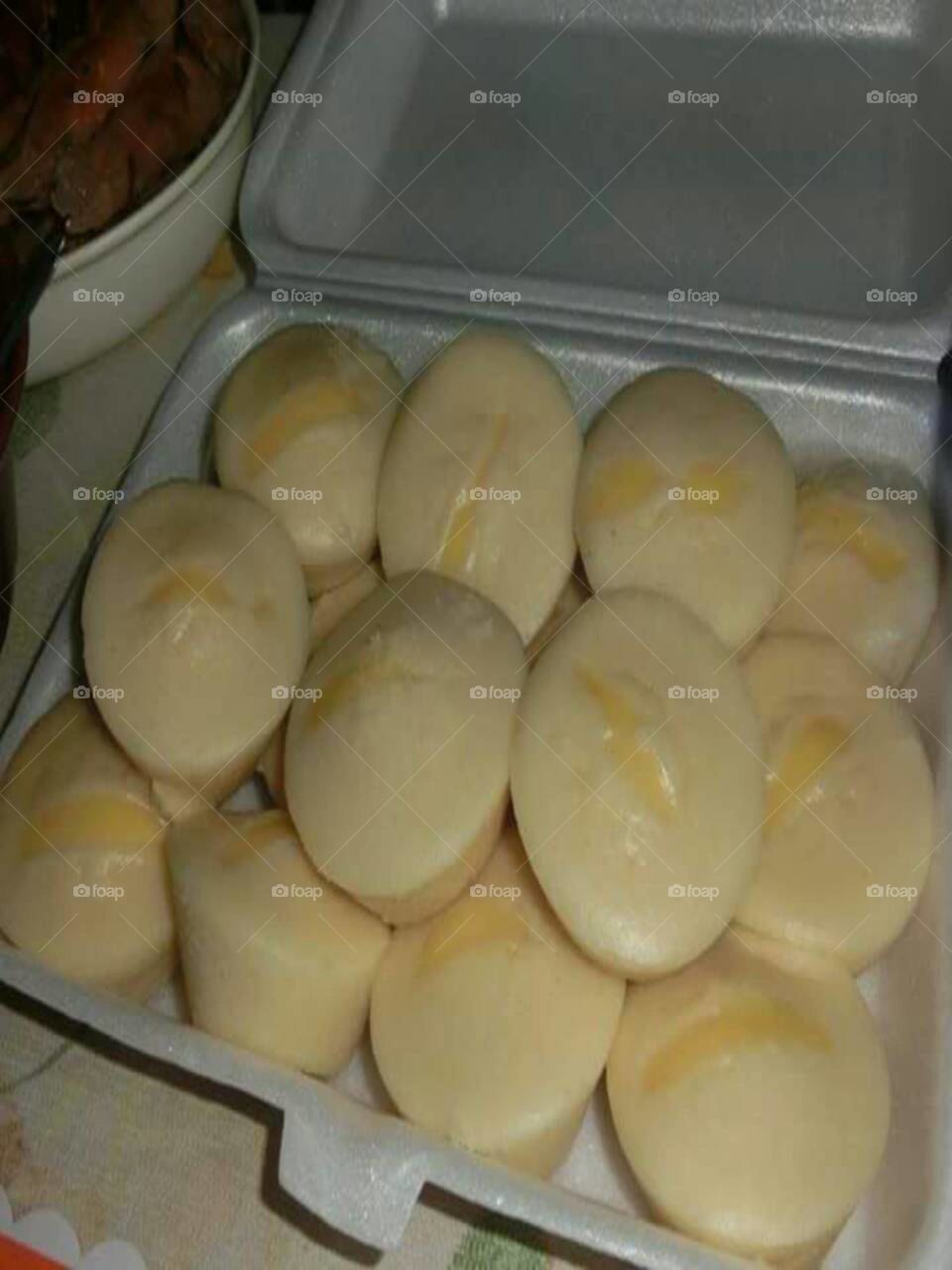 Puto with cheese