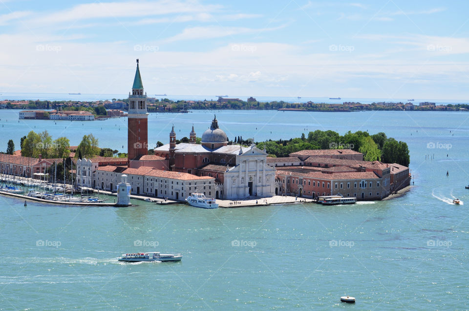 Venice roof top view 