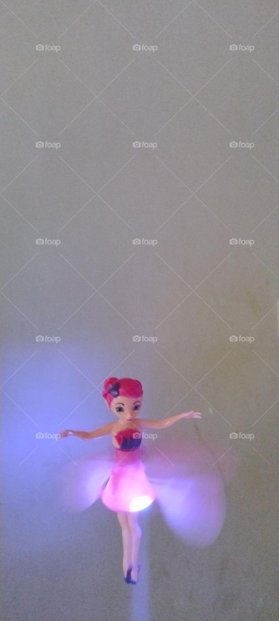 infrared flying princess doll