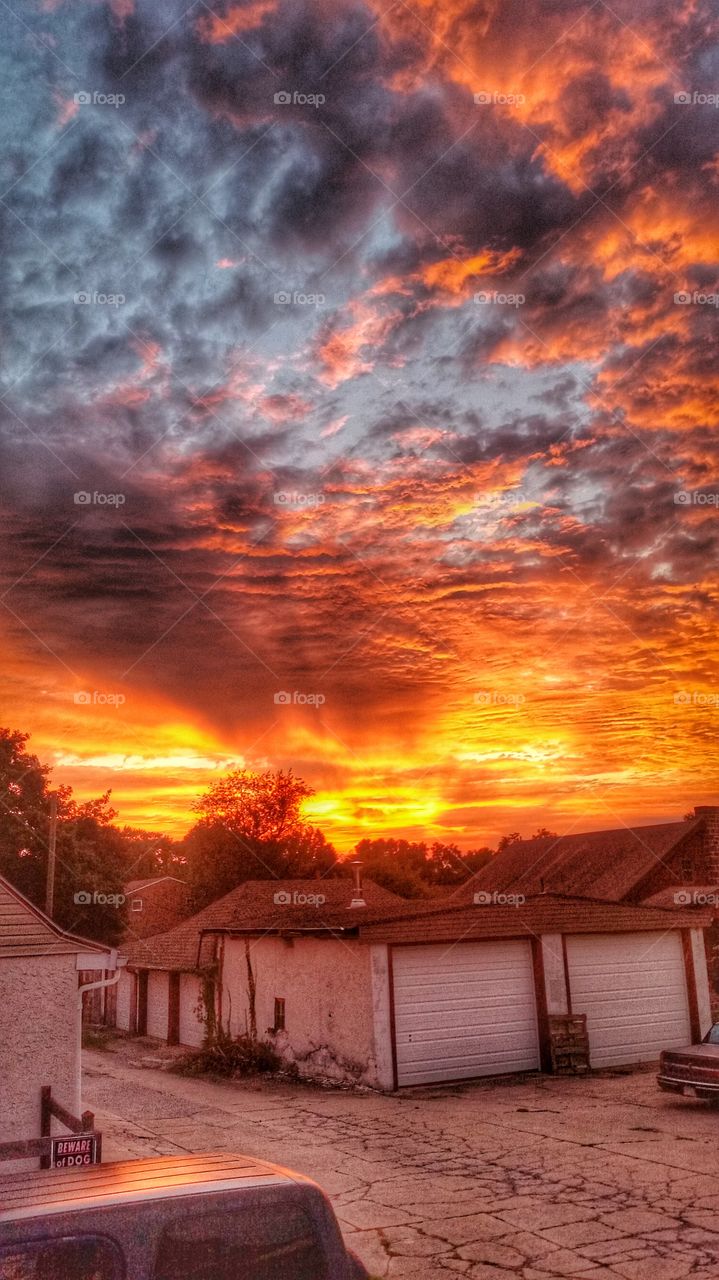 Morning sunrise yesterday.