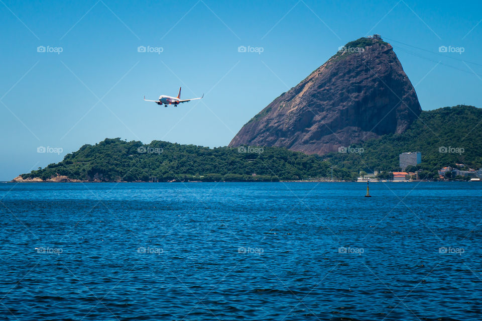 Loaf of sugar - Rio de Janeiro Brazil
Gol Airlines 
