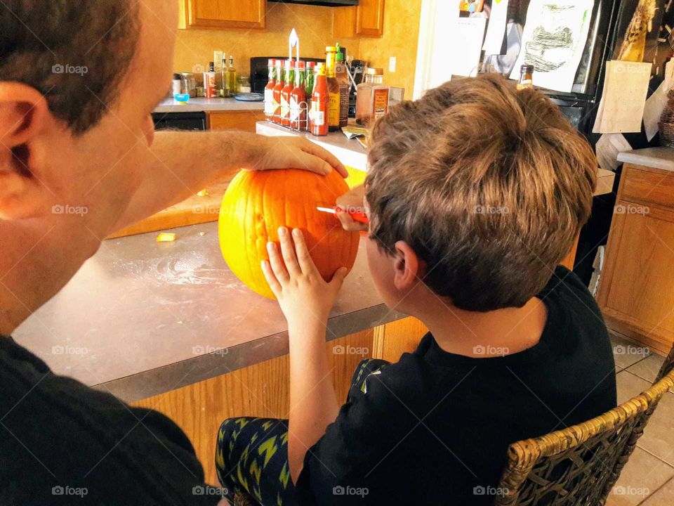 Pumpkin carving