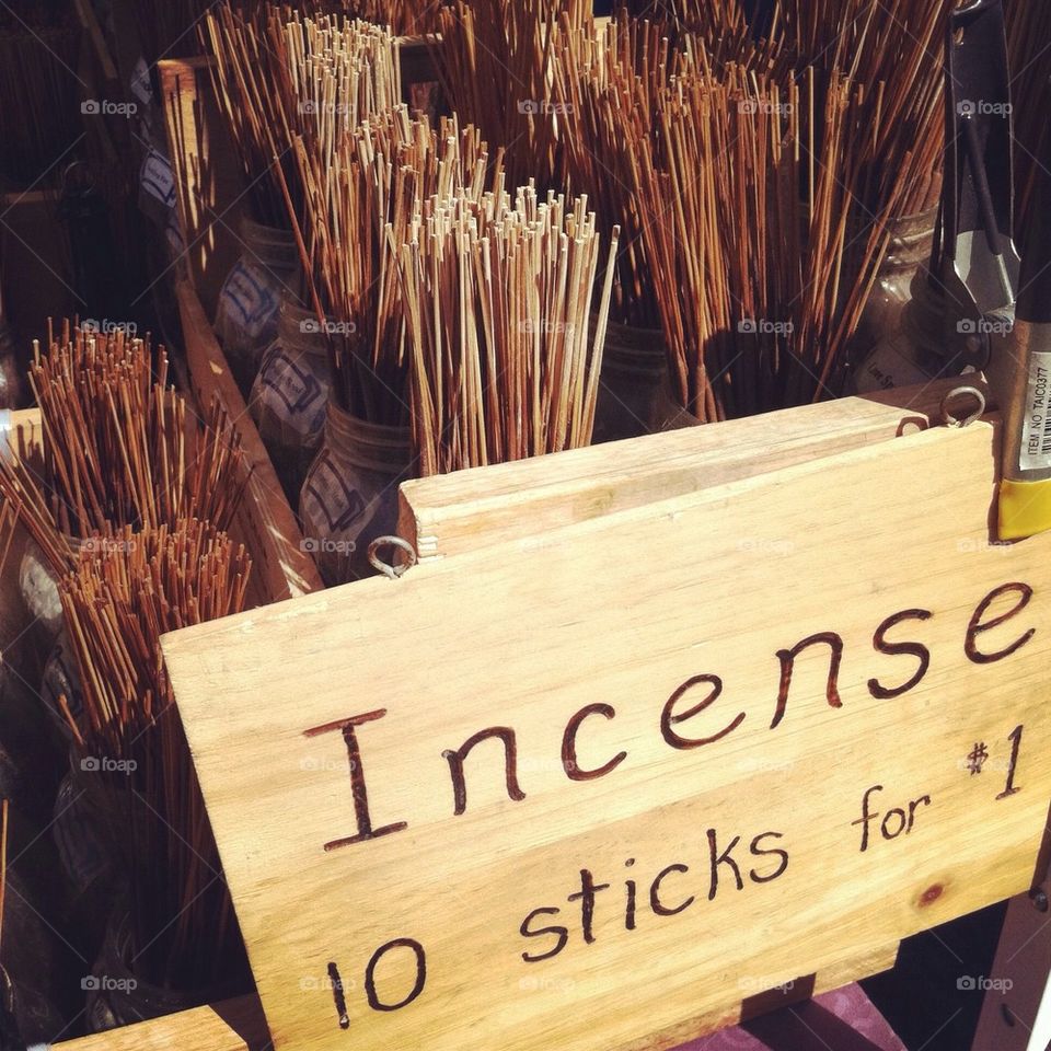 Incense for sale 