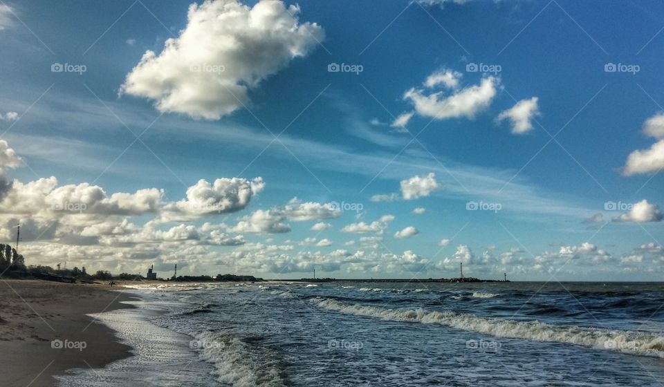 autumn beach