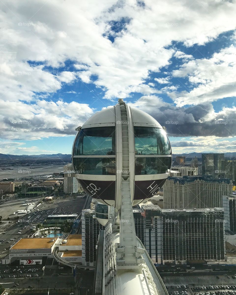 High Roller Wheel in Las Vegas, NV