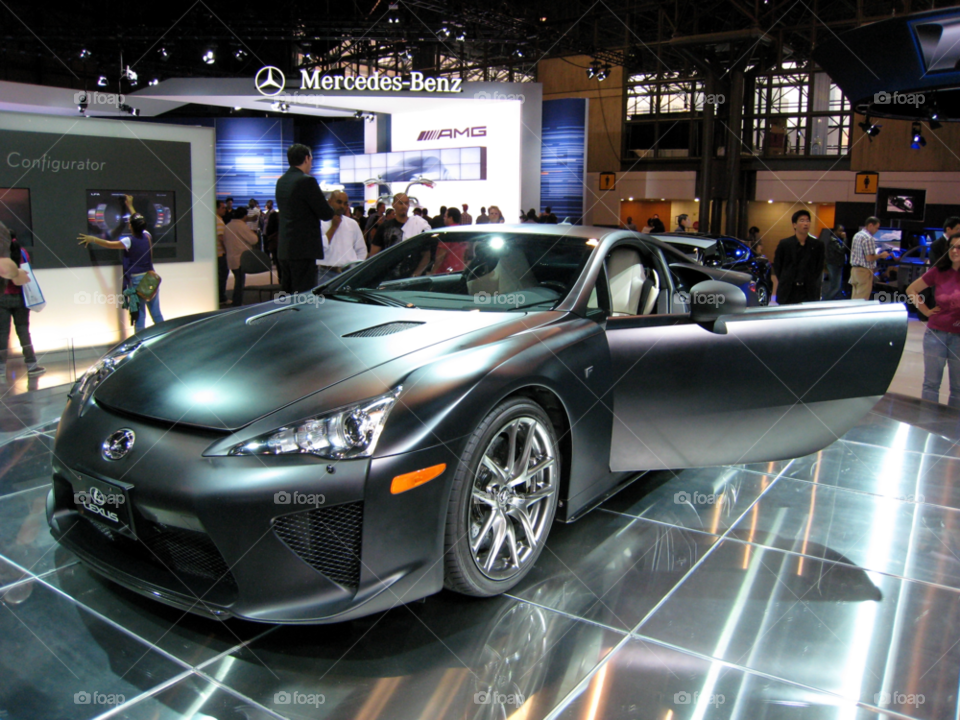 new york supercar 2010 ny intl auto show lexus lfa by vincentm