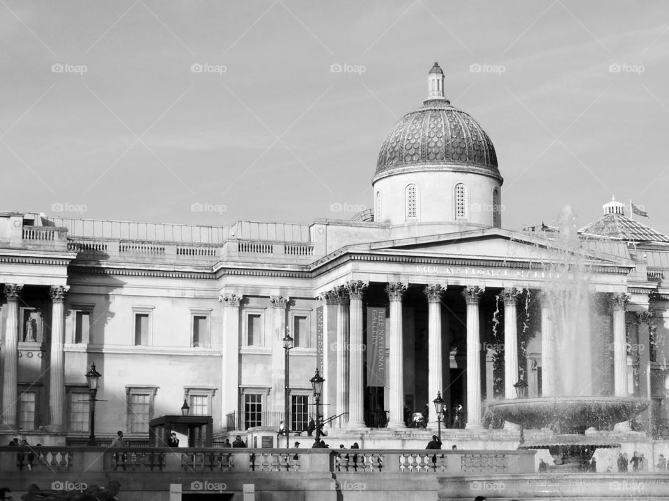 Building with dome. Photo taken in London