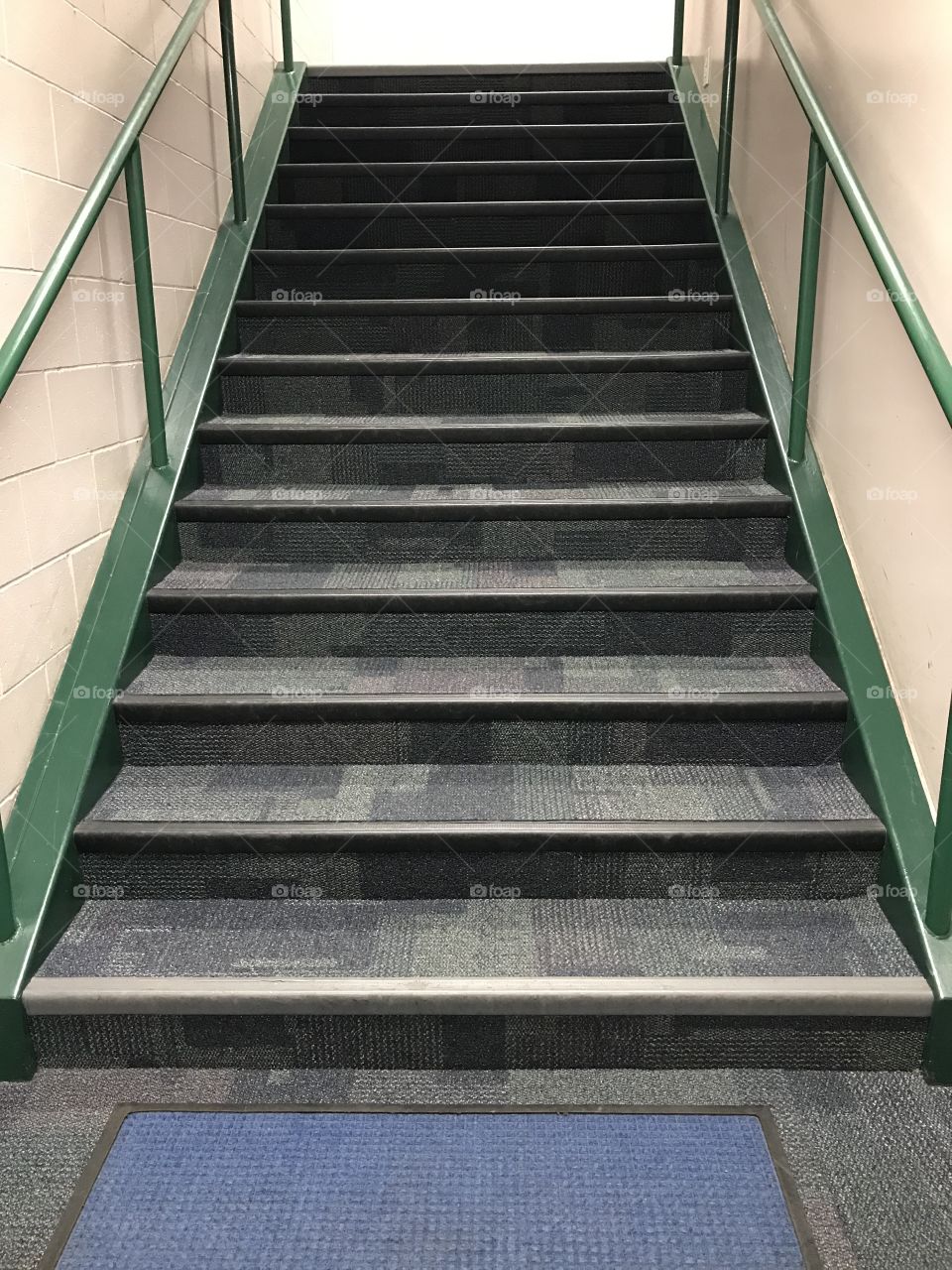 Patterned stairs 