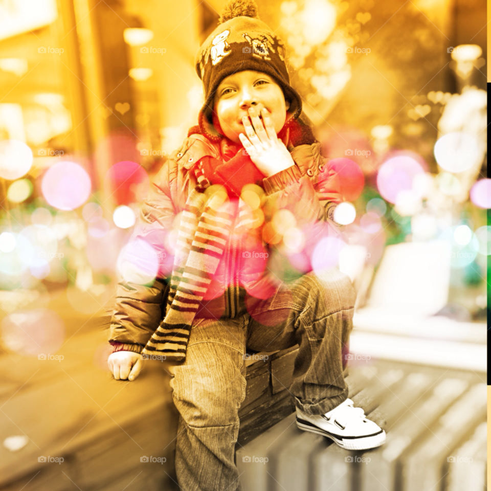 my little boy portrait iphone shopping centre by wassim866