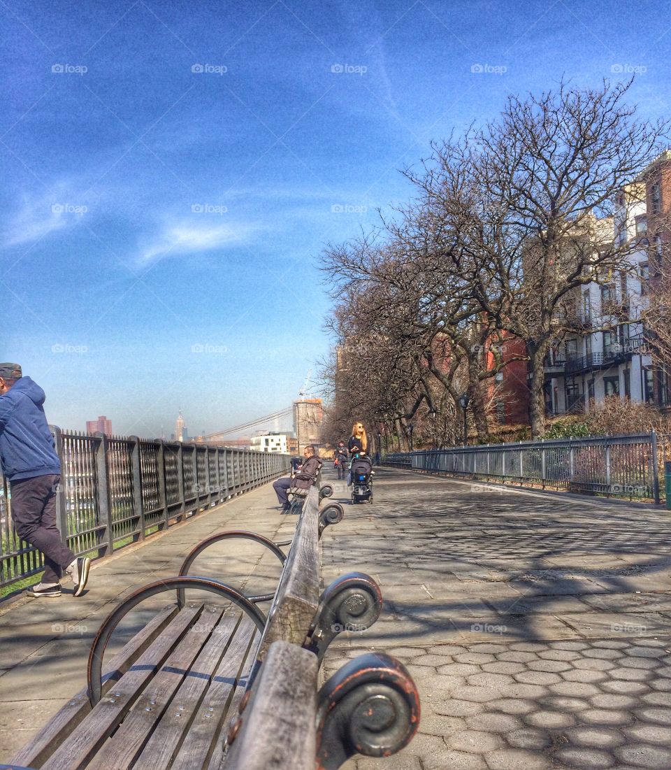 Beautiful day in Brooklyn Heights 