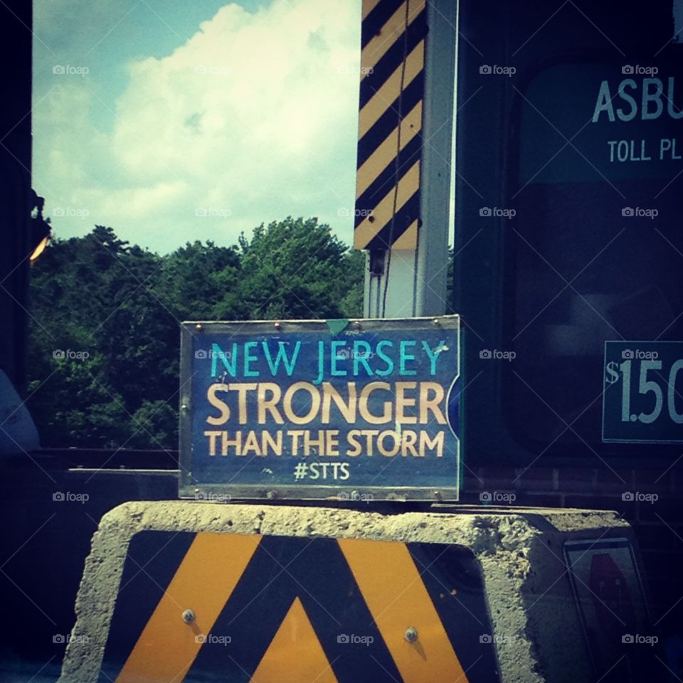 New Jersey is strong . NJ Stronger than the Storm 
