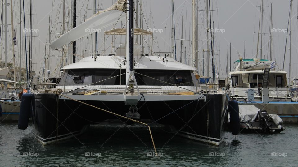 A Catamaran Yacht