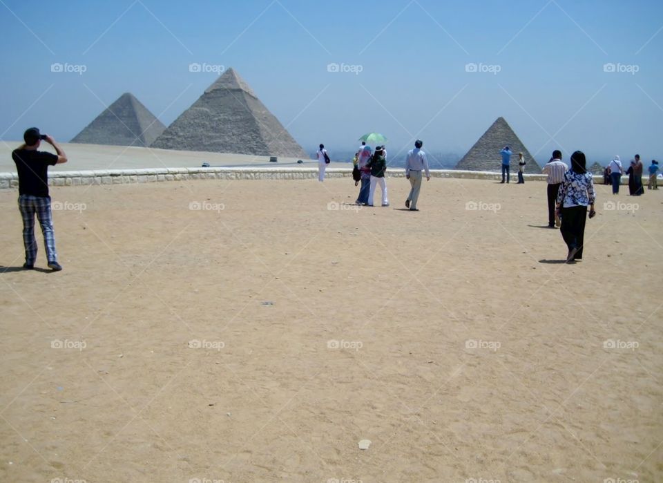 Giza Pyramids. The Pyramids