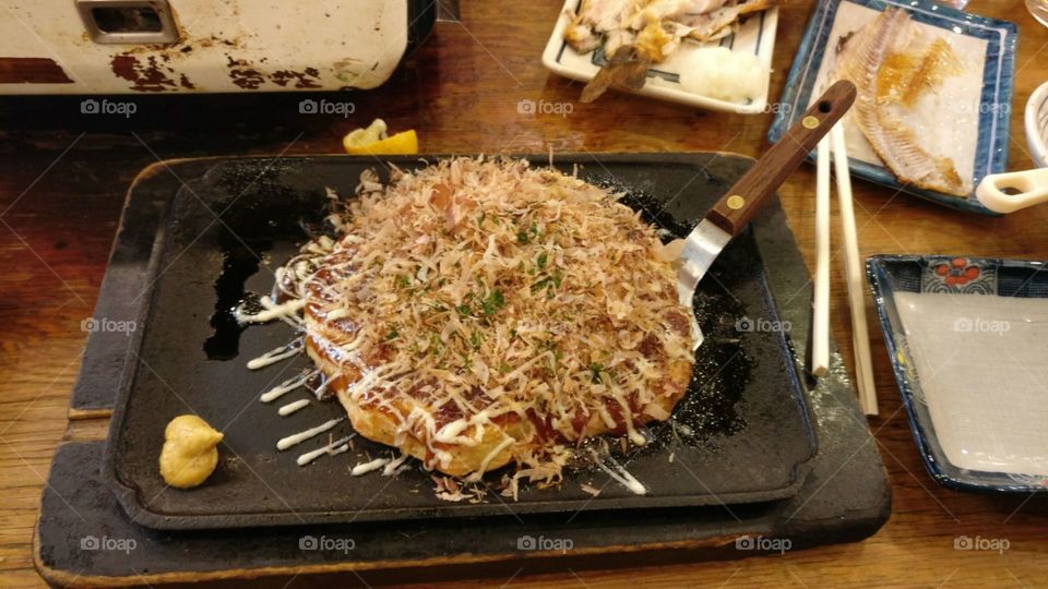 Okonomiyaki
Shinjuku-Tokyo