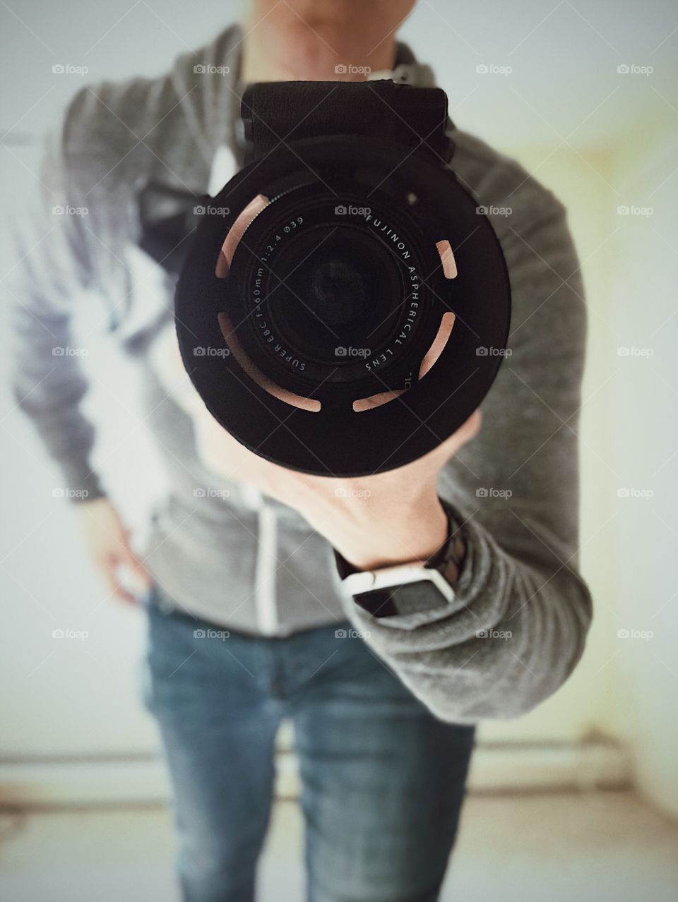 Camera Selfie, Creative Selfie, Portrait Of A Photographer, Fujifilm Camera Equipment, Selfie With An iPhone, Creative Project