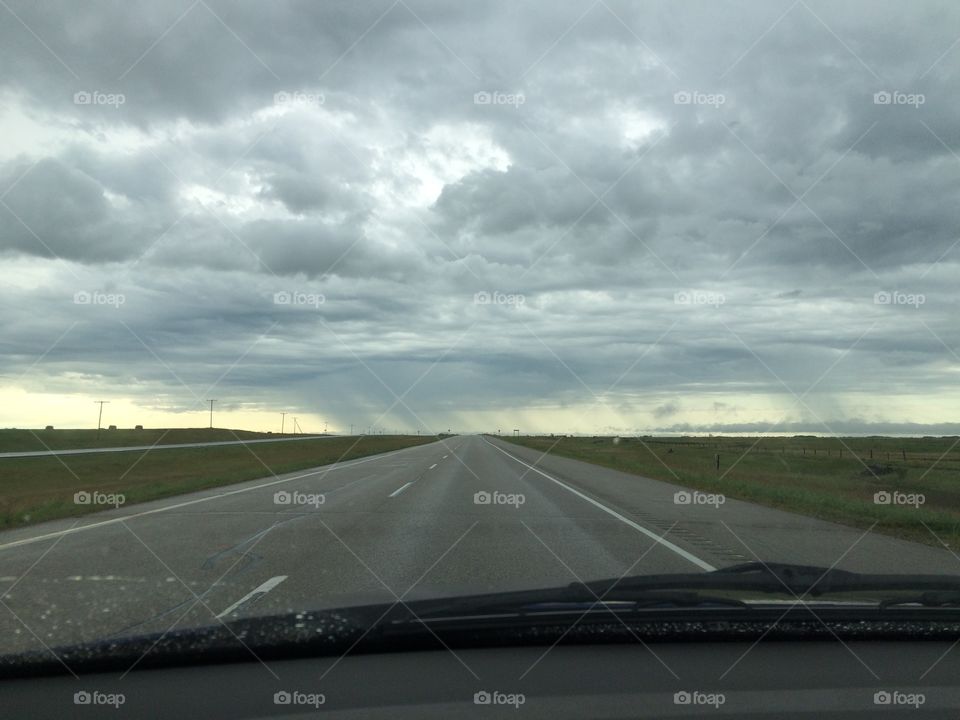 Driving in Saskatchewan 