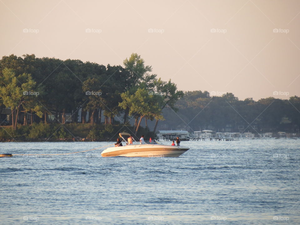 Pleasure Boat, lake Okaboji IA