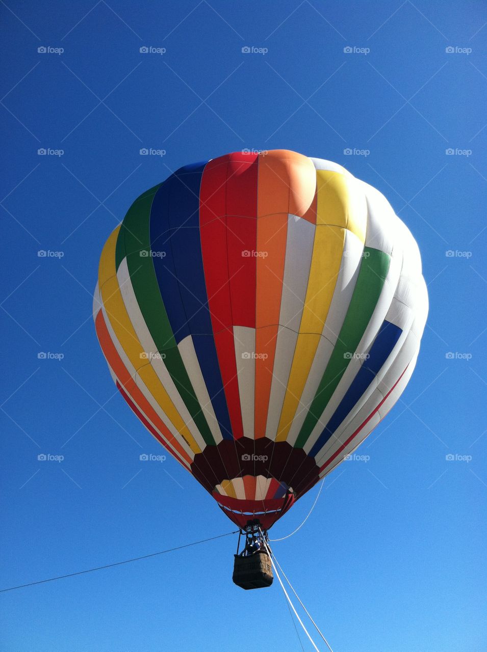 Up Up And Away in a Hot Air Balloon 