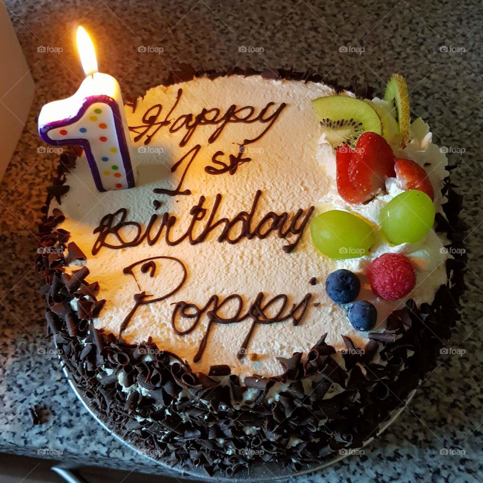 poppi's 1st birthday