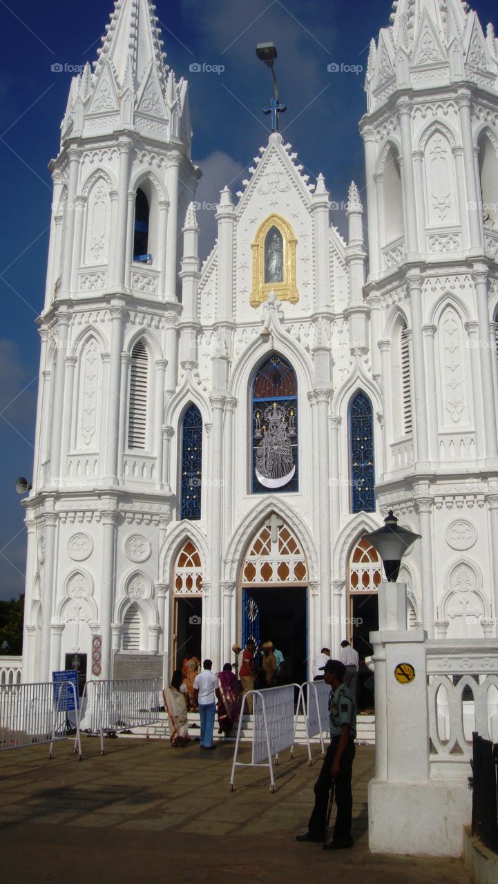 Vailankanni church in India
