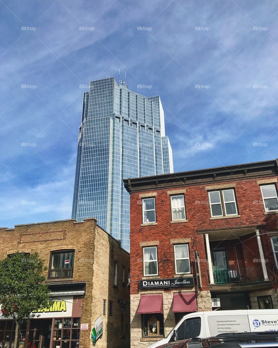 Downtown skyscraper